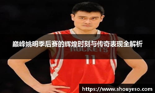 巅峰姚明季后赛的辉煌时刻与传奇表现全解析