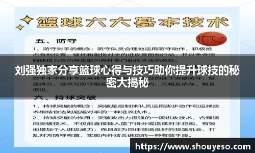 刘强独家分享篮球心得与技巧助你提升球技的秘密大揭秘